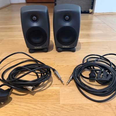 Genelec 8020D (PAIR) 4" Powered Nearfield Studio Monitor - Gray image 5