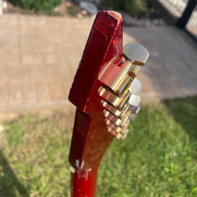B.C. Rich Warlock NJ Series Japan 1986 - Red sparkle image 20