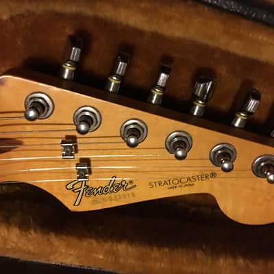 Vintage Fender Stratocaster - MIJ 1986 - Lollar Sixty-Four (Blackface) Pickups👌 image 12