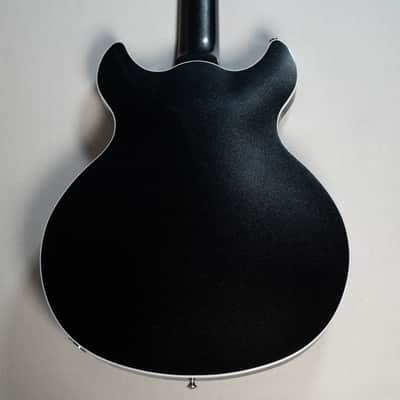 Harmony Factory Special Comet Semi-Hollow Electric Guitar | Space Black | Brand New | MONO Vertigo Case Included! | $95 Shipping image 3