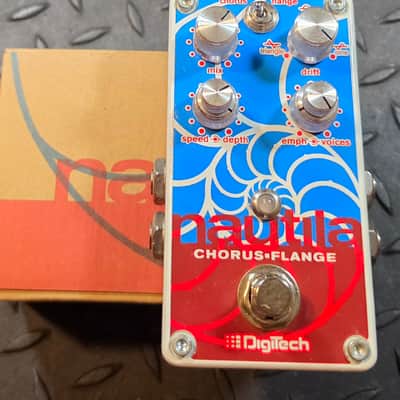 DigiTech Nautila Chorus Flanger 2010s - Blue/Red Graphic image 2