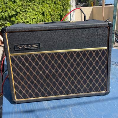 Vox V-2 Pacemaker 17-Watt 1x10" Guitar Combo 1965 - 1970 - Black image 1