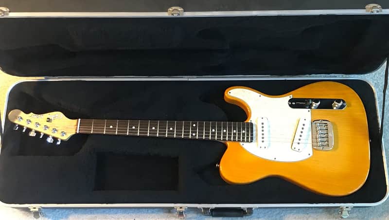 Collector Grade G&L USA Special ASAT Deluxe 2000 Honeyburst w/G&L Hard Shell Case image 1