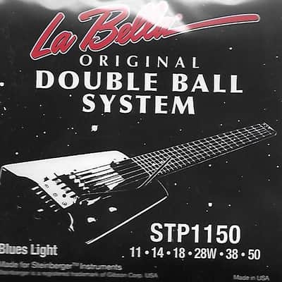 La Bella STP1150 Calibrated Double Ball Guitar Strings (TransTrem v2) – Blues Light 11-50 image 1
