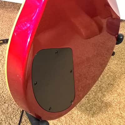 Guild DeArmond M-68 -- 2001; Red Sparkle Finish; Brand New Vintage-Style PUs & Chrome Dome Knobs image 6