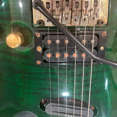ESP HORIZON Grain Green Gloss Guitar 1992 image 16