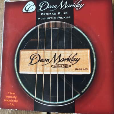 Dean Markley DM3010 Pro Mag Plus Single Coil Acoustic Guitar Pickup 2010s - Natural image 1