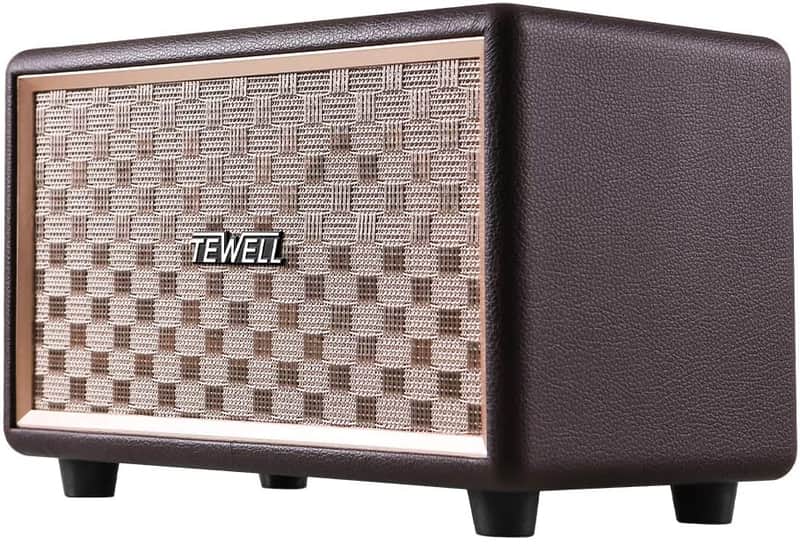 Vintage Bluetooth Speaker, Bass Enhanced Technology, Retro Look Portable Speaker image 1