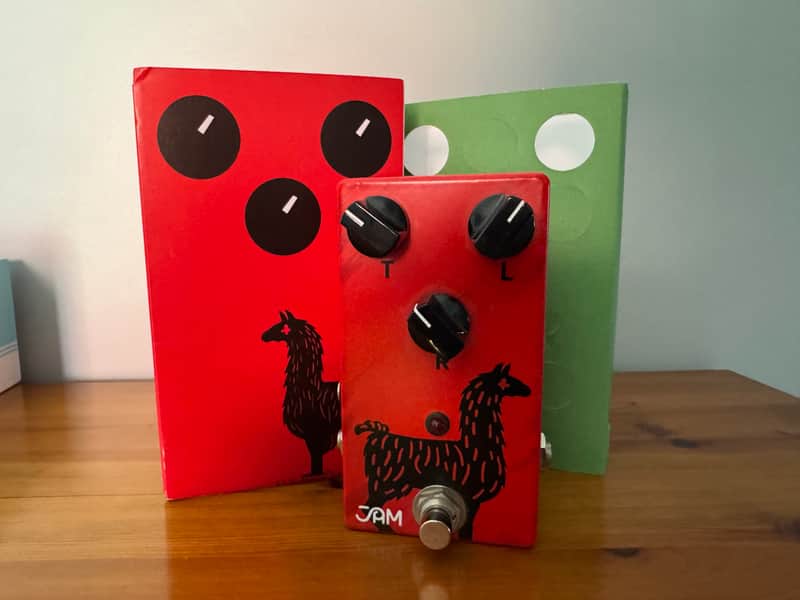 JAM Pedals Delay Llama 2010s - Hand Painted image 1