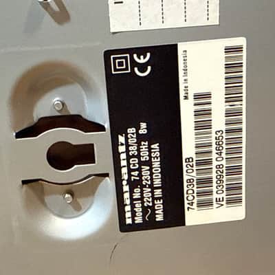 Marantz 74 Cd 38 028 Player Class 1 Laser TJOEB 99 Continuous Calibration image 14