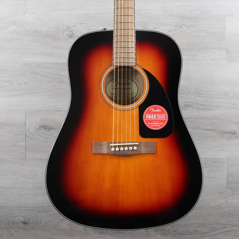 Fender CD-60 V3 with Walnut Fretboard Sunburst image 1