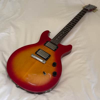 Vintage 1998 Gibson Les Paul Studio DC Double Cut - Heritage Cherry Sunburst - Free Pro Setup image 13