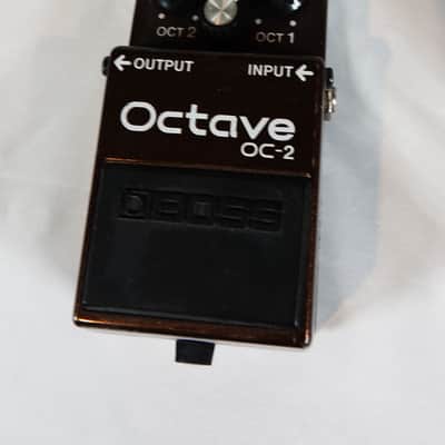 Boss OC-2 Octave (Black Label) 1989 - 1997 - Brown image 2