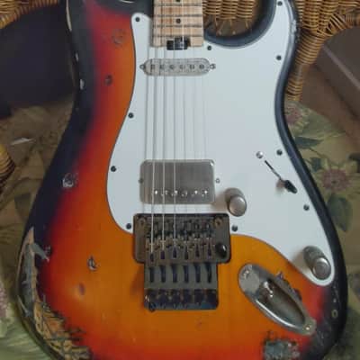 Partscaster Relic Distressed Strat w/ Bare Knuckle Pickups image 6