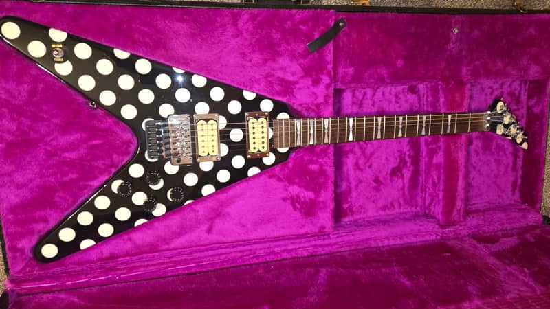 Jackson Randy Rhoads Polka Dot V 1990's - Polka Dot image 1