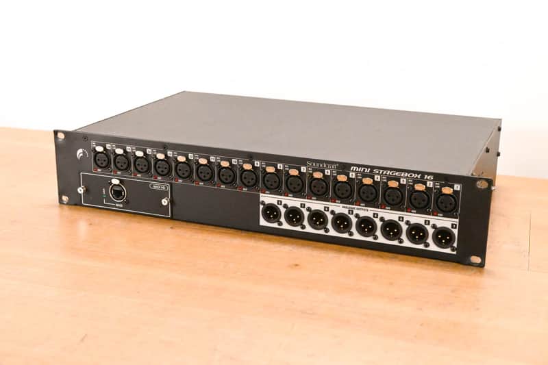 Soundcraft Mini Stagebox 16 Cat 5 16-CH Digital Stagebox with MADI Card CG010VG image 1