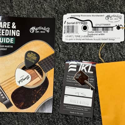 Martin 000-28 1935 Sam Ash Guitar of Distinction 2023 - Sunburst image 10