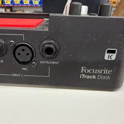Focusrite iTrack Dock Mobile iPad Recording Interface 2010s - Black/Red image 6