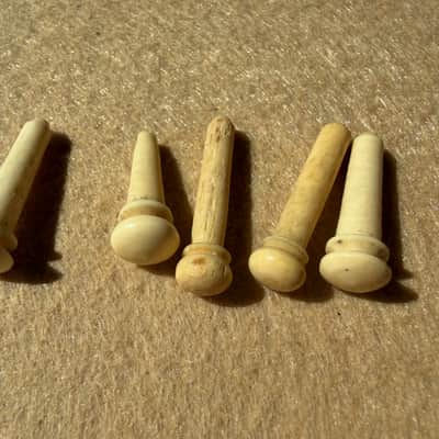 Acoustic Guitar Bridge Pins Pre 1940 & 1980(Pearl) image 5