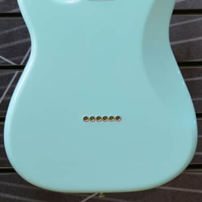 Fender Tom Delonge Stratocaster in Daphne Blue - Includes Fender Gig Bag image 7