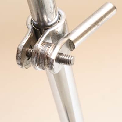 Gretsch Hi Hat Stand, Early Flat Base Version #4844, Original Clutch, Riveted Rubber Feet - 1961 to '63 / INSPECTED & TESTED image 13