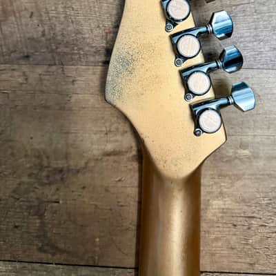 Custom Gold Finish Stratocaster + Fender Bag & Strap image 15