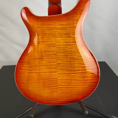 PRS SE Hollowbody II Piezo Electric Guitar, Ebony Fingerboard, Vintage Sunburst image 7