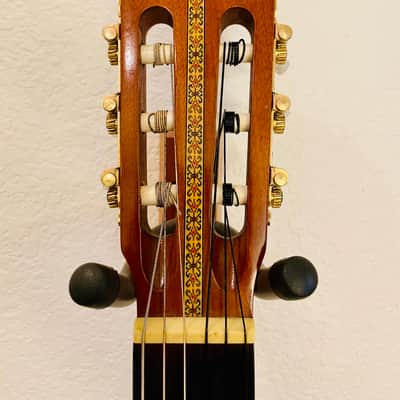 Estrella Classical Acoustic Guitar Made In Japan Matsumoku 1970’s - Natural image 13
