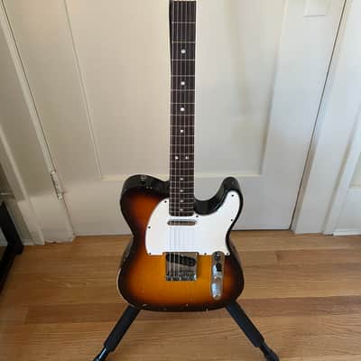 Fender Custom Shop John Cruz Masterbuilt '64 Telecaster Relic Chocolate 3 Tone Sunburst image 8