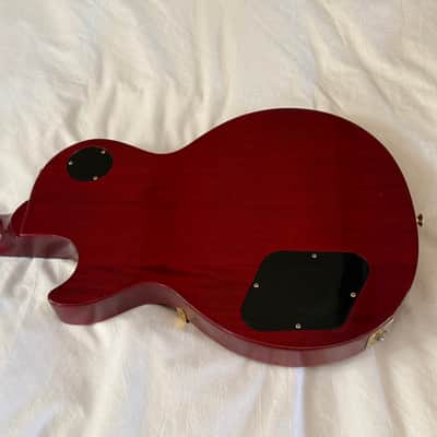 2009 Gibson Les Paul Studio with Gold Hardware - Wine Red Gloss - Free Pro Setup image 11