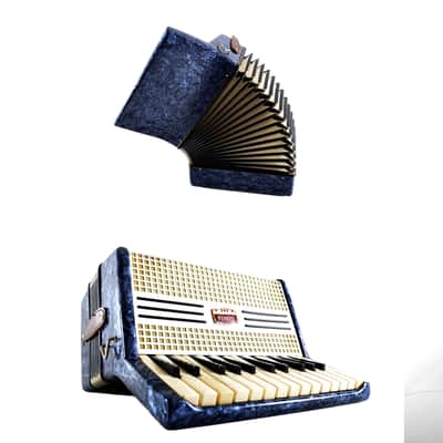 Rare, Vintage, Quality, Romanian Piano Accordion Timis Acord - 24 bass + Original Hard Case & Shoulder Straps image 14