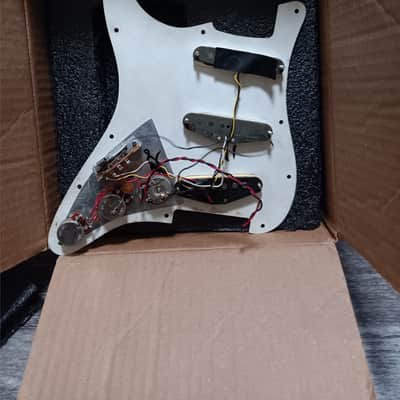 Fender Stratocaster Pickguard w/ Pickups, removed from 1973 Stratocaster image 3