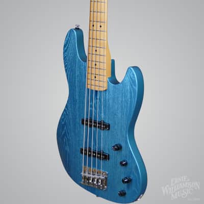 Sire Marcus Miller V6-5 String, Maple Fingerboard, Ocean Turquoise Blue - 7# 3oz image 5