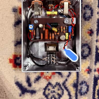 2024 Cunningham Amplifiers Zonk/MK1 Germanium Fuzz Pedalboard Edition - Hammered Blue and Gold w/ Original Box And COA image 6