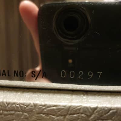 Marshall JCM25/50 "Silver Jubilee" Model 2555 2-Channel 100-Watt Guitar Amp Head and Cabinet 1987 - 1988 - Silver with Travel Cases image 11