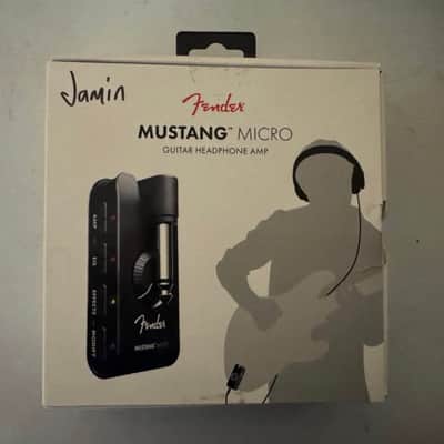 Fender Mustang Micro Guitar Headphone Amp 2021 - Present - Black image 2