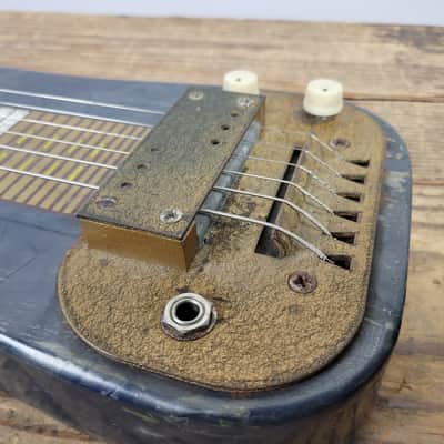 1957 Supro Lap Steel Mother of Pearl image 13