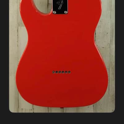 Fender MIJ Limited International Color Telecaster 2022 Morocco Red image 3