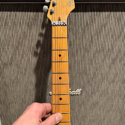 Fender Strat Plus with Maple Fretboard 1984 - 1988 - Graffiti Yellow image 8