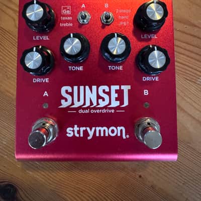 Strymon Sunset Dual Overdrive 2017 - Present - Red image 2