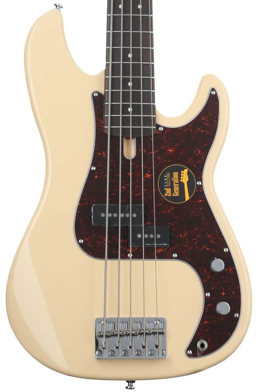 Sire Marcus Miller P5R 5-string Electric Bass Guitar - Vintage White image 1