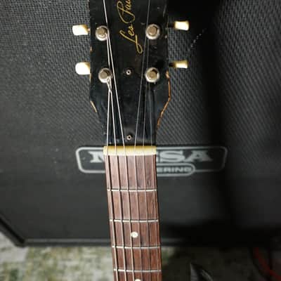 All Original Vintage Gibson 1959 Les Paul Junior Double Cutaway 1958 - 1961 Cherry image 2