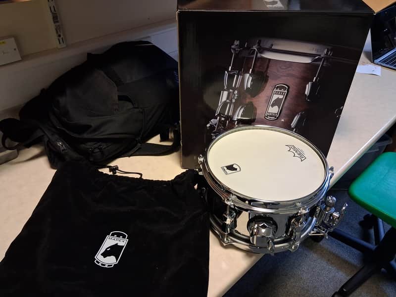 Mapex  Black Panther Wasp 10x5.5" Steel Snare Drum image 1