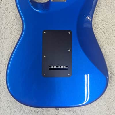 Mint Fender American Ultra II Stratocaster Guitar Ebony Fretboard, Noble Blue w/Case image 7