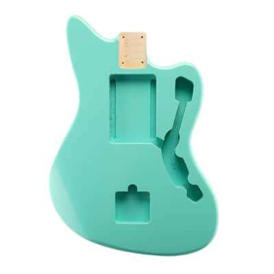 Finished Alder Jazzmaster/ Offset Guitar Body - Seafoam Green image 2