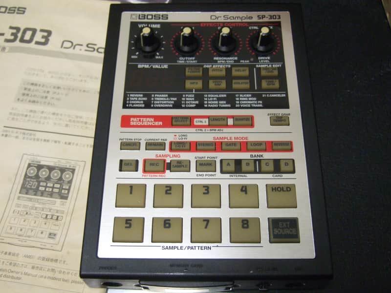 Boss SP-303 Dr. Sample | Reverb