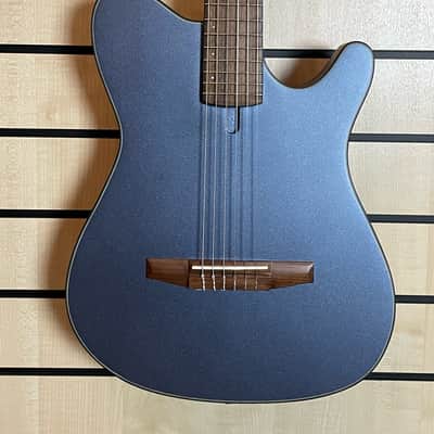 Ibanez FRH10N-IBF Indigo Blue Metallic Flat Classic Guitar image 2