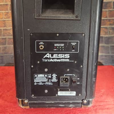 Alesis TransActive Mobile PA Speaker System w/ iPod Dock - Cracked Face Plate image 7