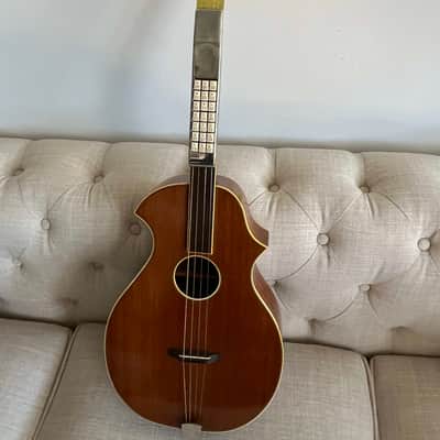 1920’s Keykord Tenor Guitar with Original Case image 1