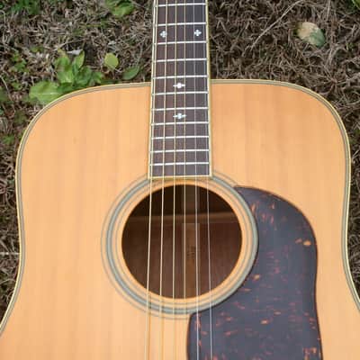 1975 Takamine Elite Doc Watson TW-30G Natural+retro case image 20